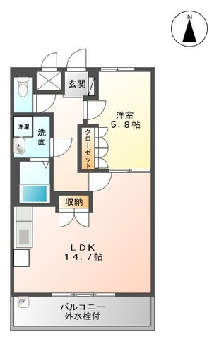 エトワール★の間取り
