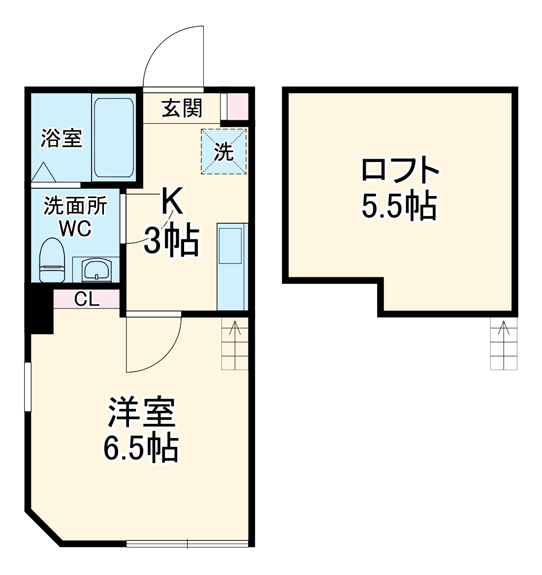 コーストライン西柴の間取り