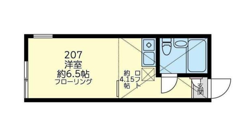 ユナイト東門前ジュリアンの間取り