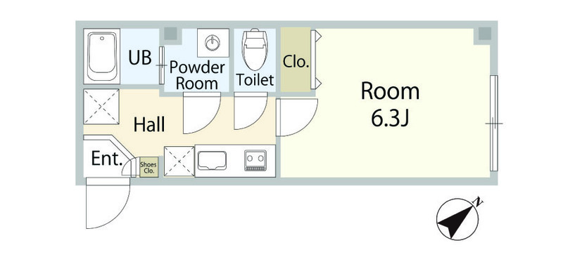 ブリスパークの間取り