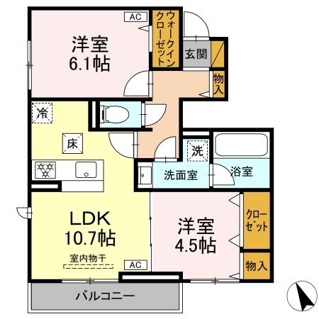 LugarSeguroの間取り