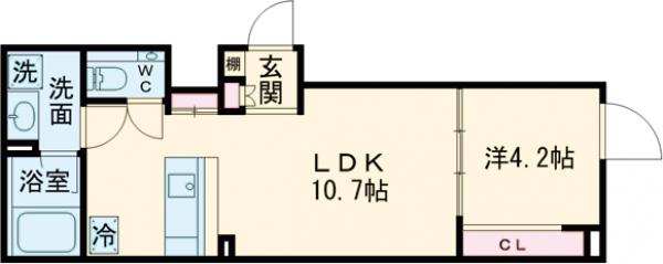ReveResidence代々木の間取り