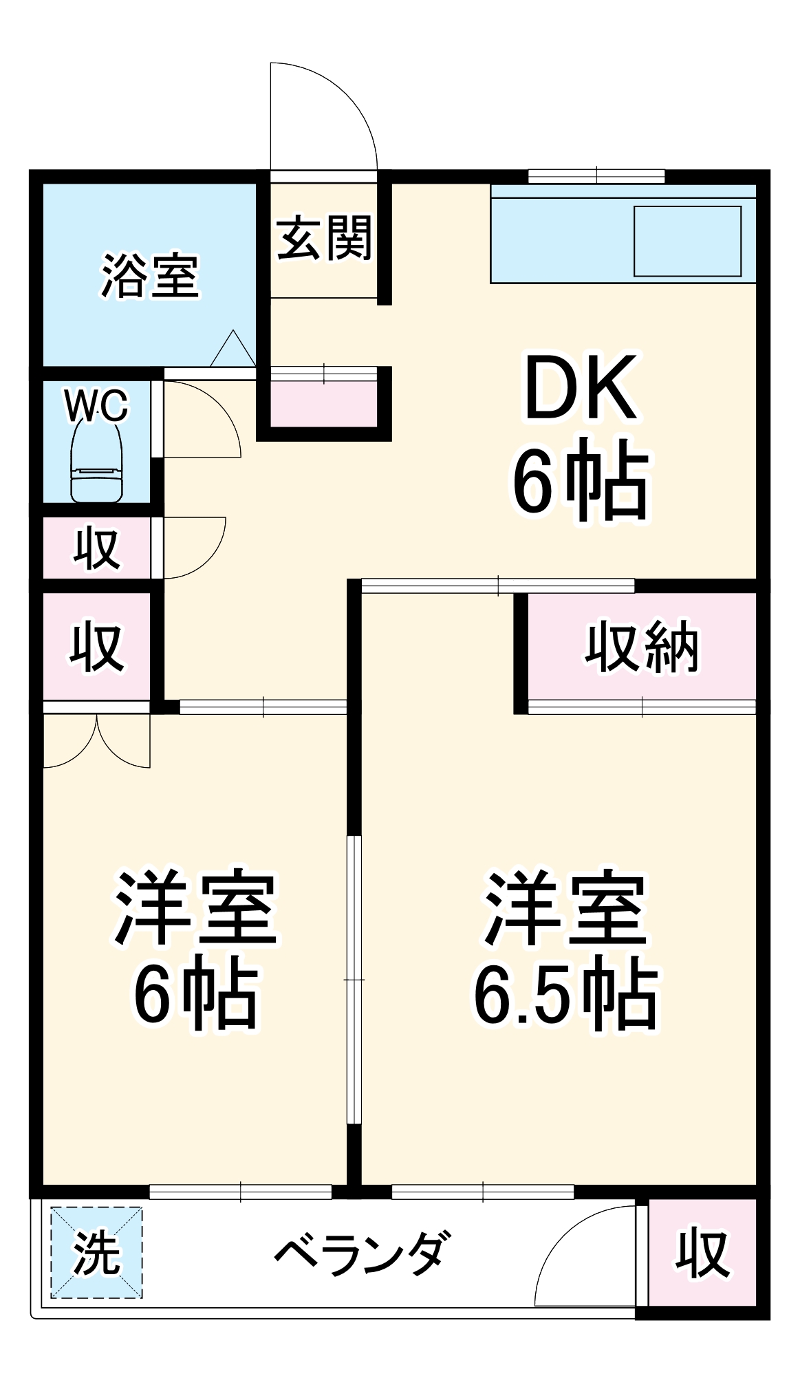 レジデンス浦和常盤の間取り