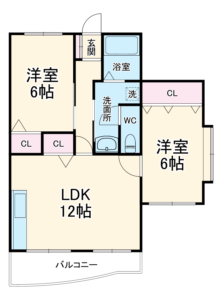 キッツビュールの間取り