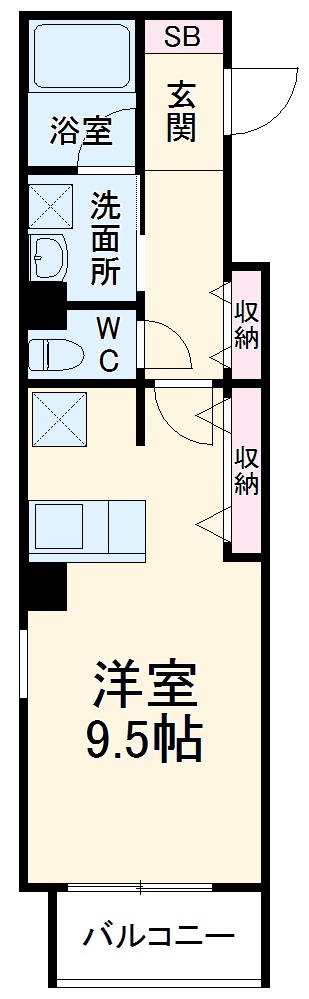 LEO FIOREGALO 印内の間取り