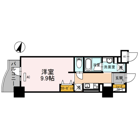 STOLZ  KISHIBEの間取り