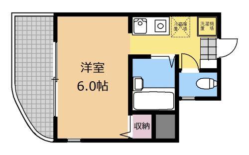 アーバンコートKYの間取り