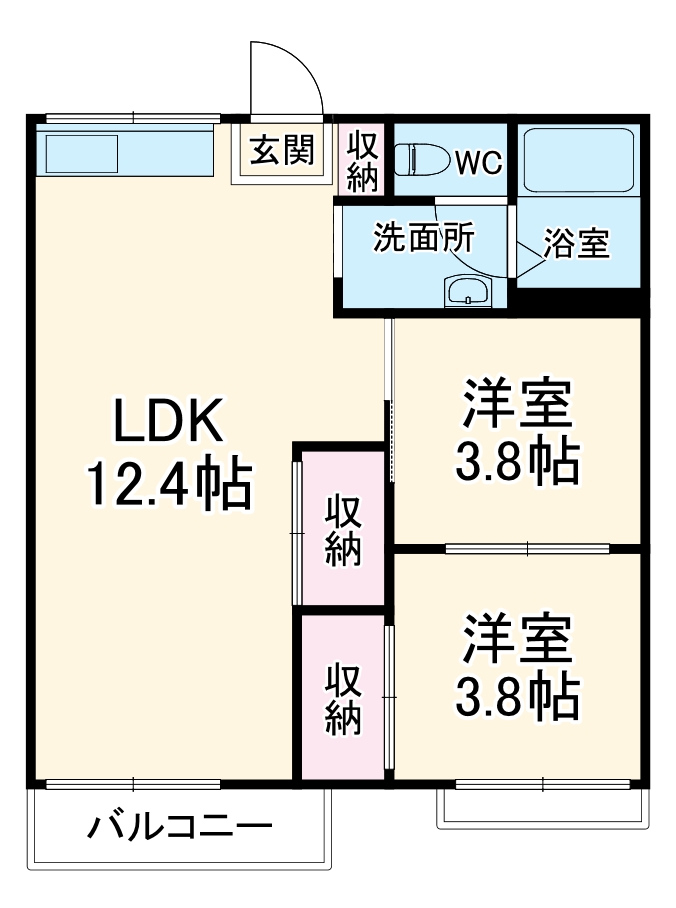 ハイツ村上の間取り