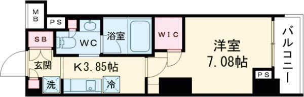 コンフォリア西荻窪の間取り