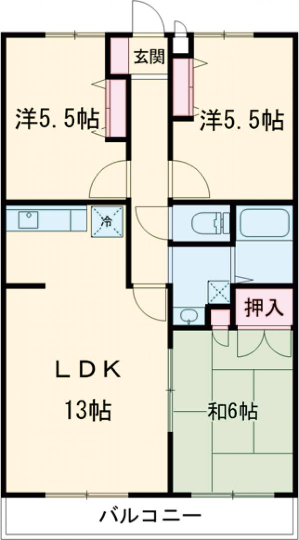 リムエールの間取り