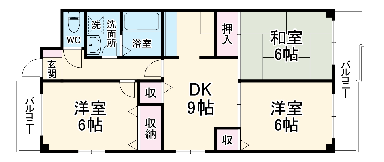 HITOMI BLDG.綾小路からすまの間取り