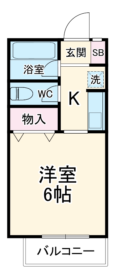 αNEXTクローバーフィールドの間取り