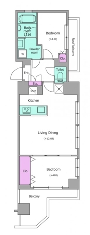 クレヴィアリグゼ西巣鴨の間取り