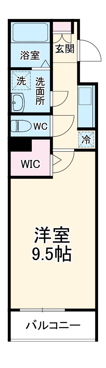 コートヴィレッジの間取り