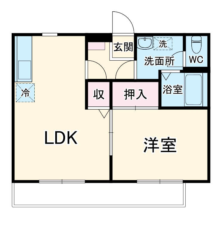 マノワールKの間取り
