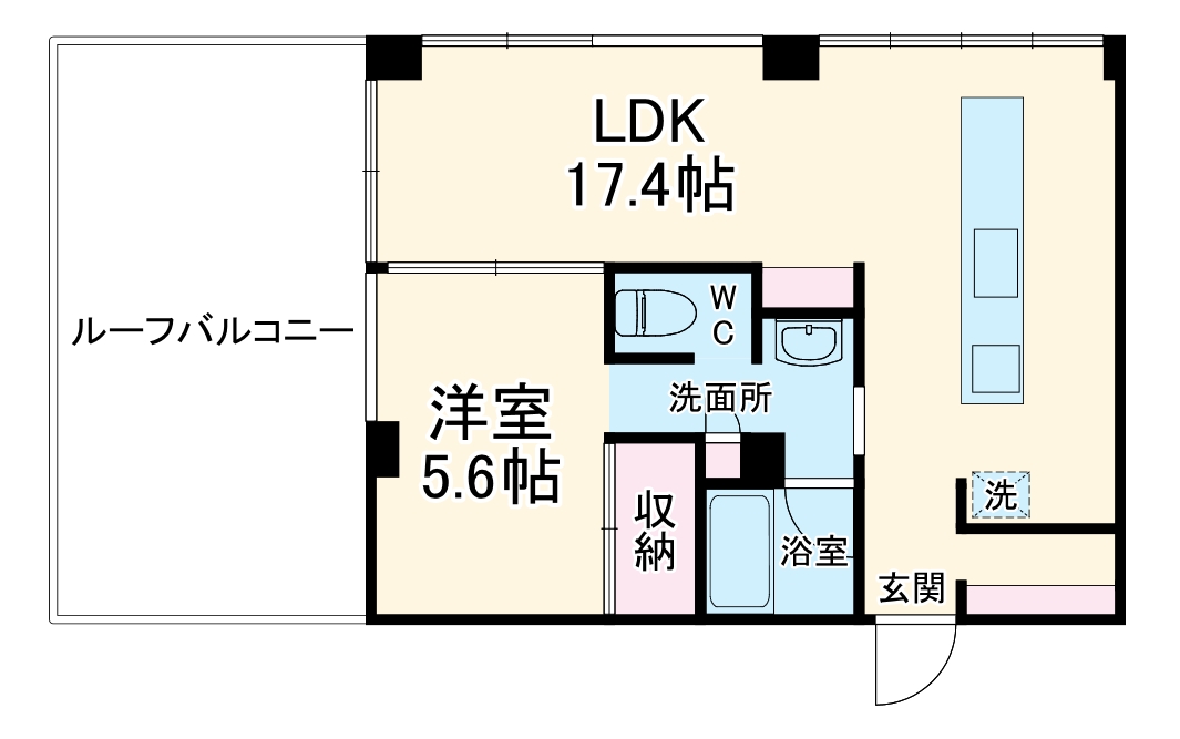 レノバエイシュウの間取り
