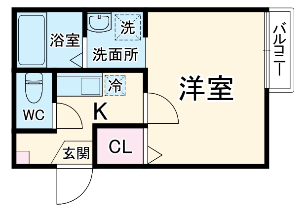 LE CHOCOLAT 春風のすみかの間取り