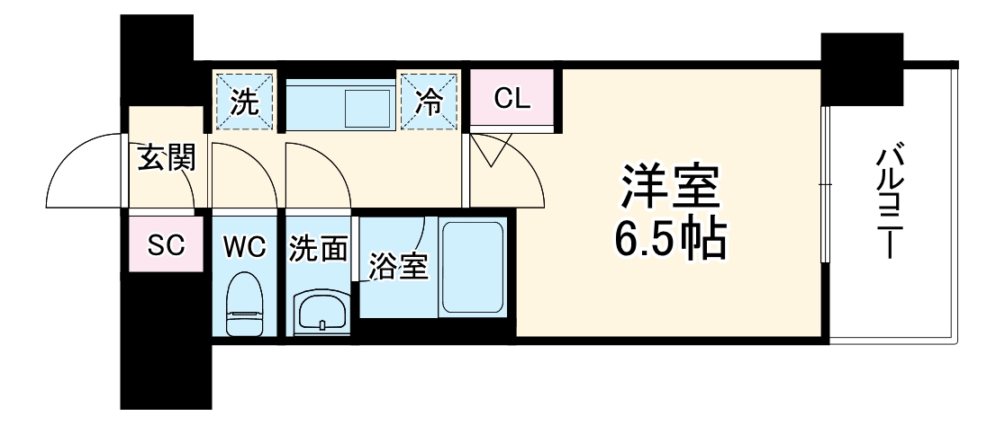 コンフォリア・リヴ淡路の間取り