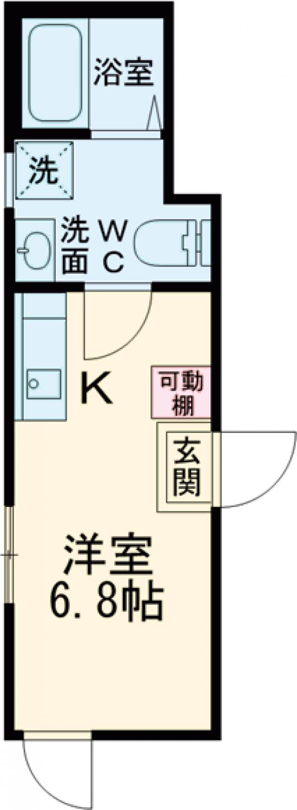 フォレスト西新井の間取り