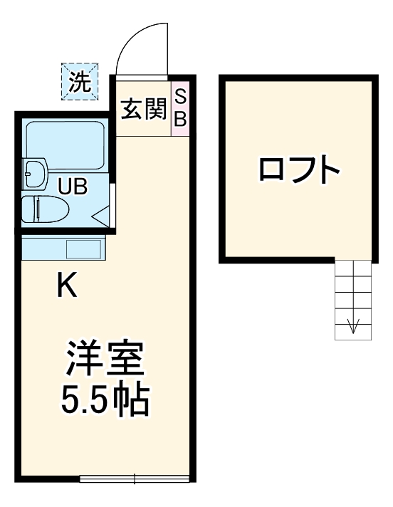 アップルハウスパピヨンの間取り
