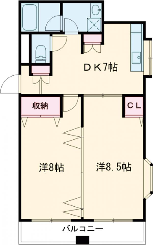 ファーストアオキの間取り