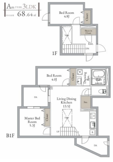 LiveFlat西荻窪の間取り