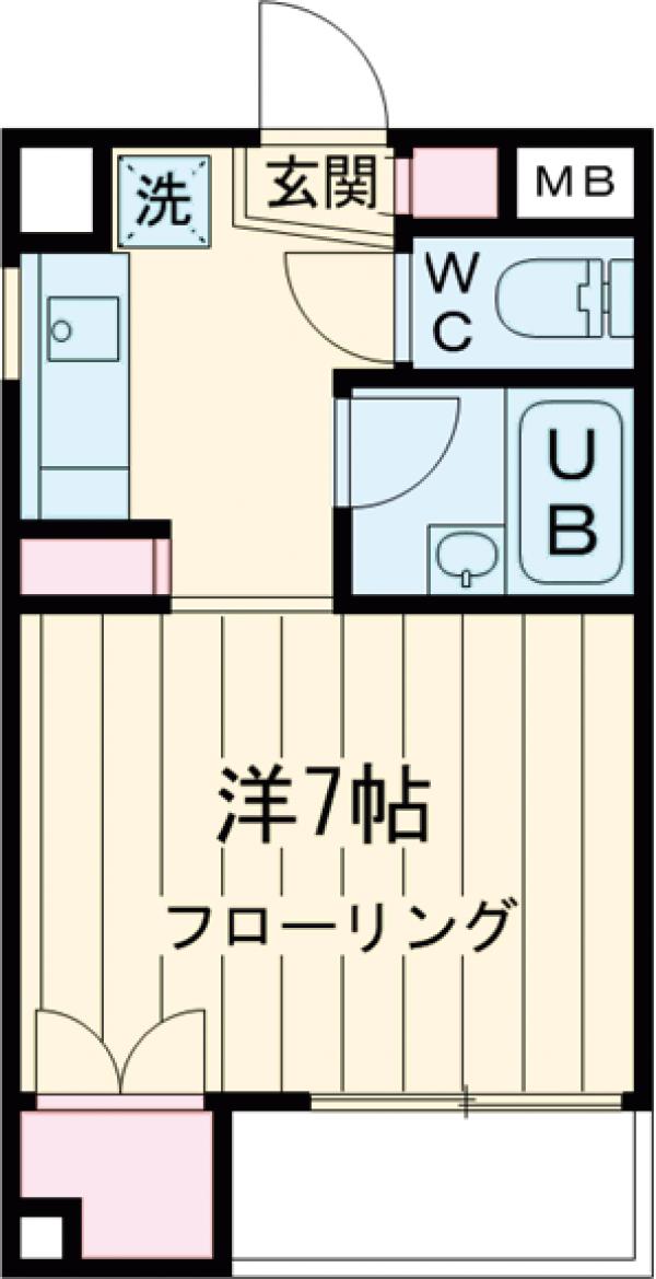 プレジール狛江の間取り