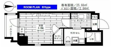 ステージファースト新宿原町の間取り