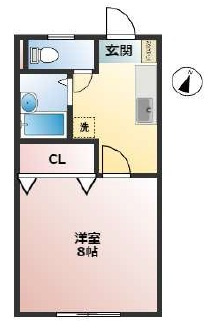コーポ宮代の間取り