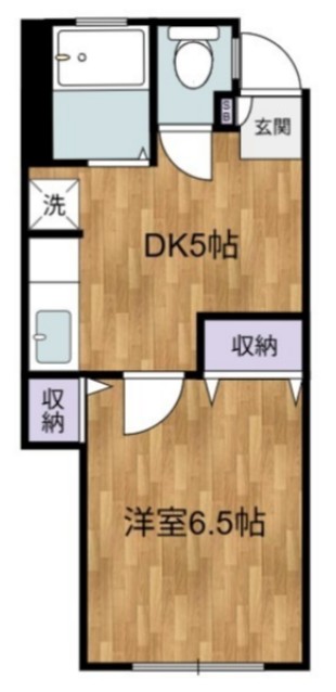 第2東コーポの間取り