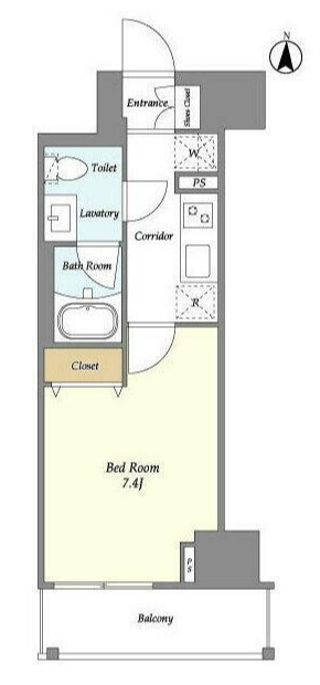 グランカーサ三ノ輪IVの間取り