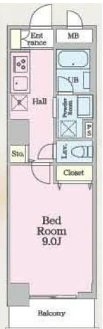 アロー東海神37番館の間取り