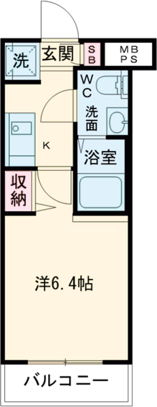 クレヴィスタ新小岩の間取り