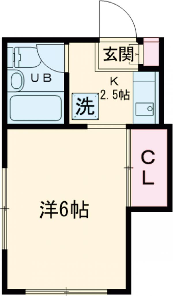 サンハイツの間取り