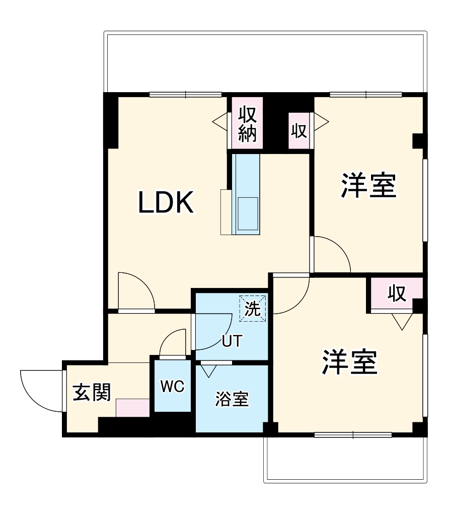 ファミリア一番館の間取り