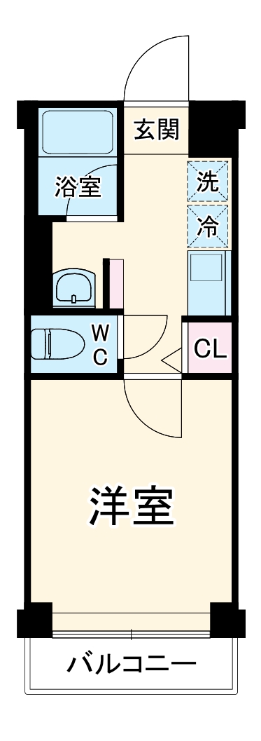 GRACE HILLS YOKOHAMAの間取り