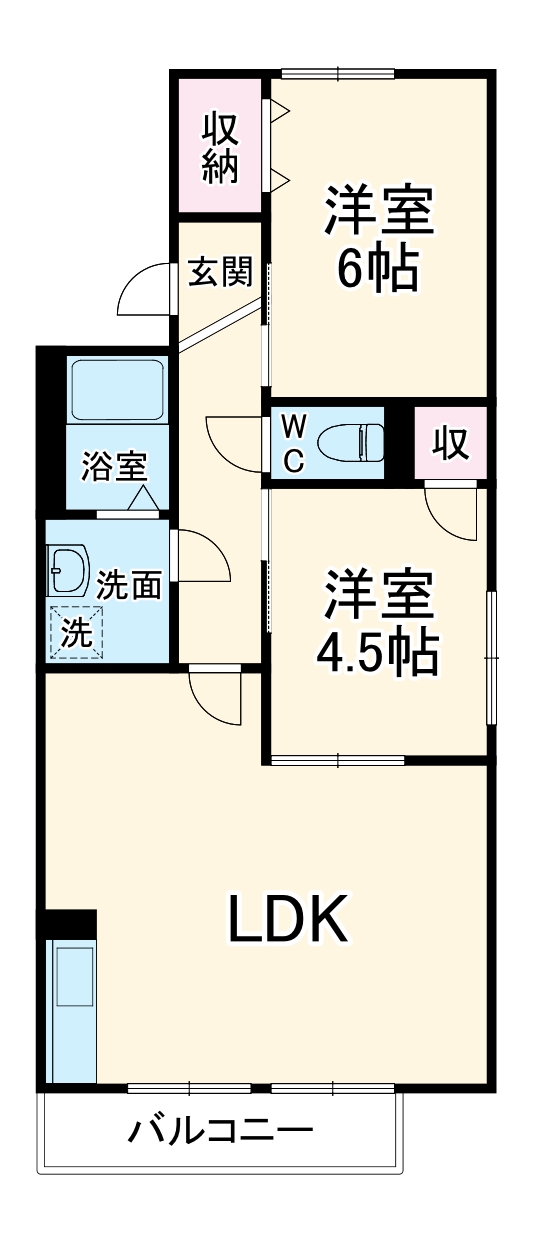 パークハウスNIWAの間取り