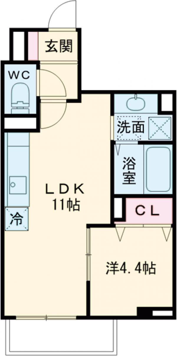 Jo’s Residence 高田馬場の間取り