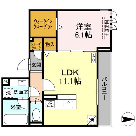D-avance美合西町の間取り