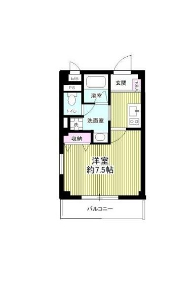 中島の完工年月(2014年5月)築の賃貸マンションの間取り