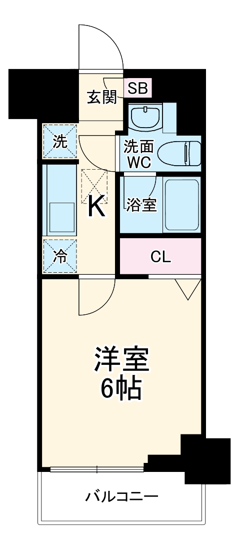 ＡＥＬＬ横浜吉野町の間取り