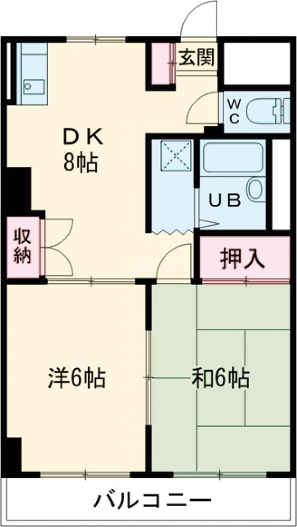 Persimmon Houseの間取り
