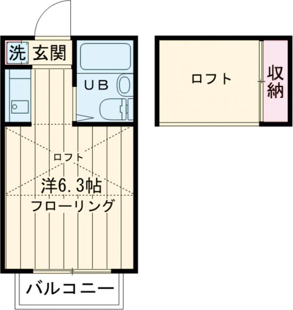 メゾンフレールの間取り