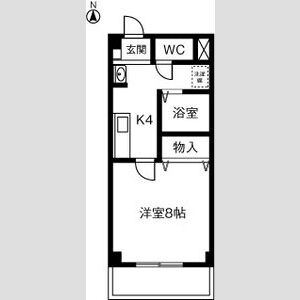 ブローニュ神山の間取り