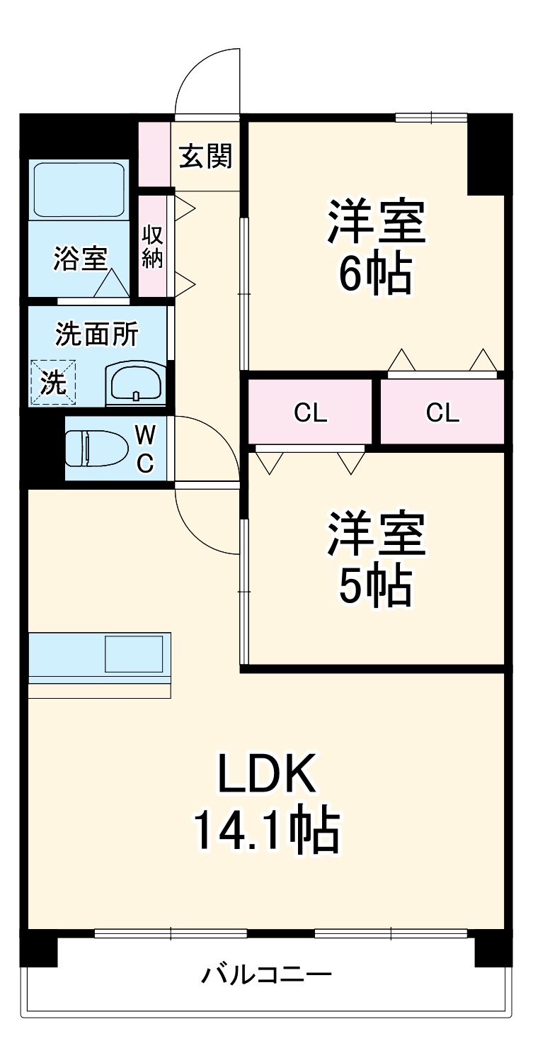 Elvitaの間取り
