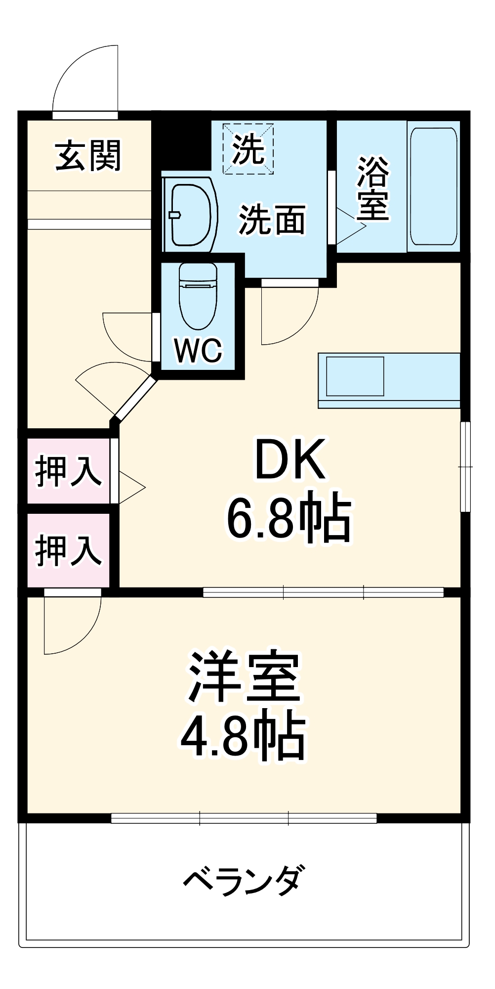 ローゼンハイムの間取り