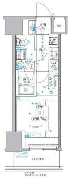 クオリタス品川南の間取り