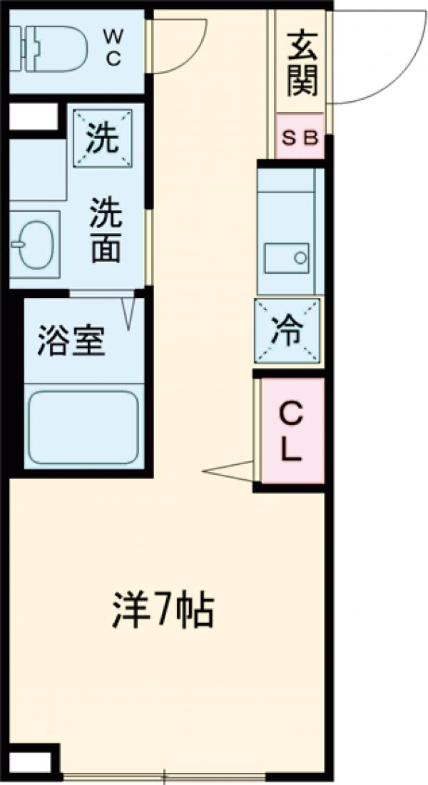 コルビジェⅣの間取り