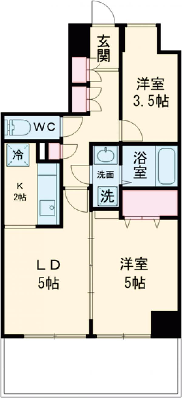 ISM新小岩の間取り
