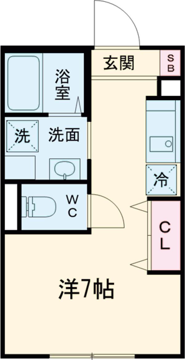 コルビジェⅣの間取り